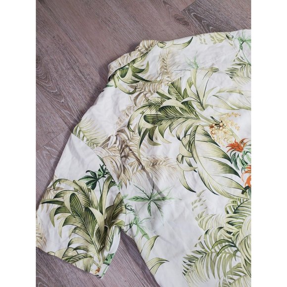 Tommy Bahama Original Fit Men's M Casual Button Shirt Pocket Silk Hawaiian SS - Picture 10 of 11